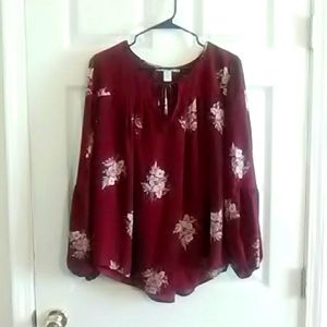 Maroon XL Wisp blouse from stitch fix